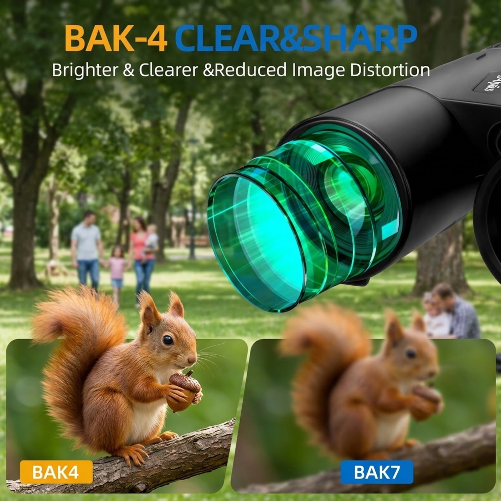 Fenbeli 12¡Á42 HD Roof Prism Binoculars with Phone Adapter and Tripod for Bird Watching and Hiking, Black