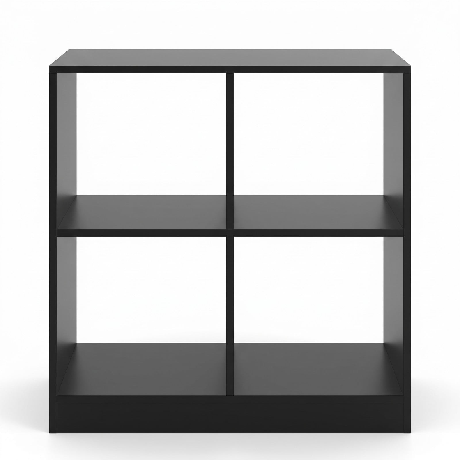 Fenbeli 4-Cube Kids Bookcase with Open Shelves, layer 60 lbs Capacity, Engineered wood Frame, 29 x 13 x 29 Footprint, Black