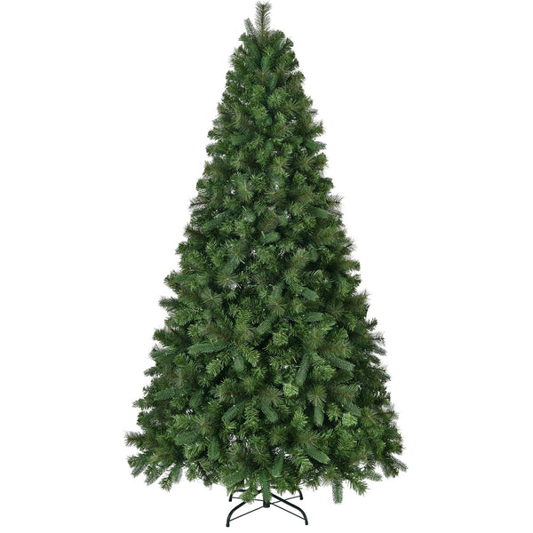 Fenbeli 6ft Artificial Christmas Tree with Metal Base, Indoor Outdoor Green