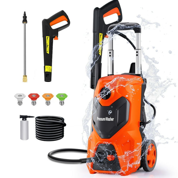 Fenbeli Electric Pressure Washer, 4800 PSI 3.2GPM Power Washer for Cars, Fences and Patios
