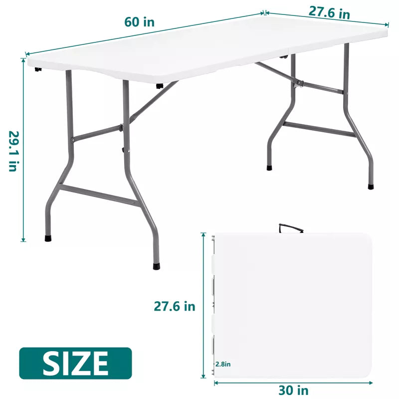 5ft Folding Table Portable