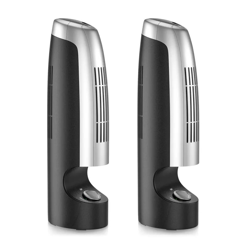 2 Pack Mini Ionic Whisper Air Purifiers