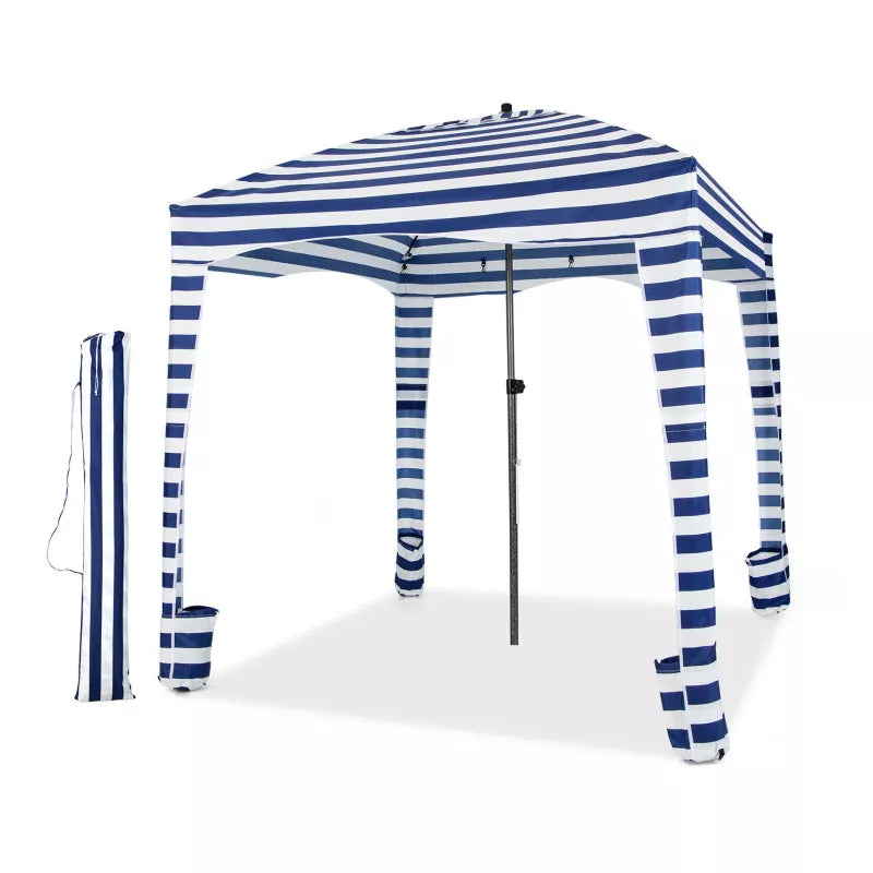 6ftx6ft Portable Beach Cabana Tent with Carry Bag
