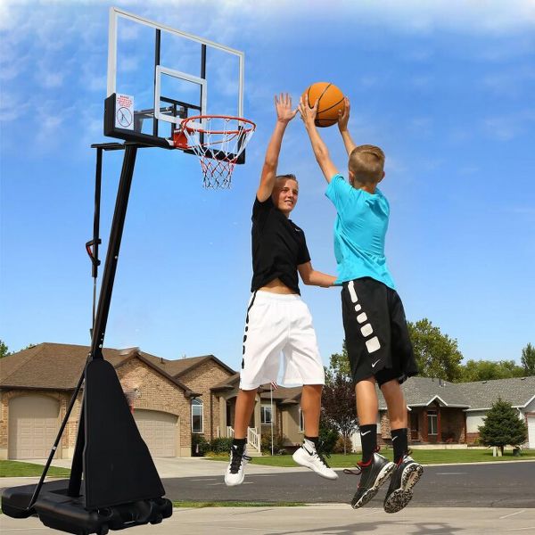 54 inch Adjustable Portable Basketball Hoop System