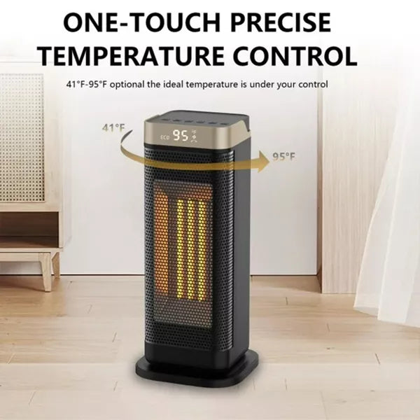 1500W Space Heater with Thermostat for Indoor