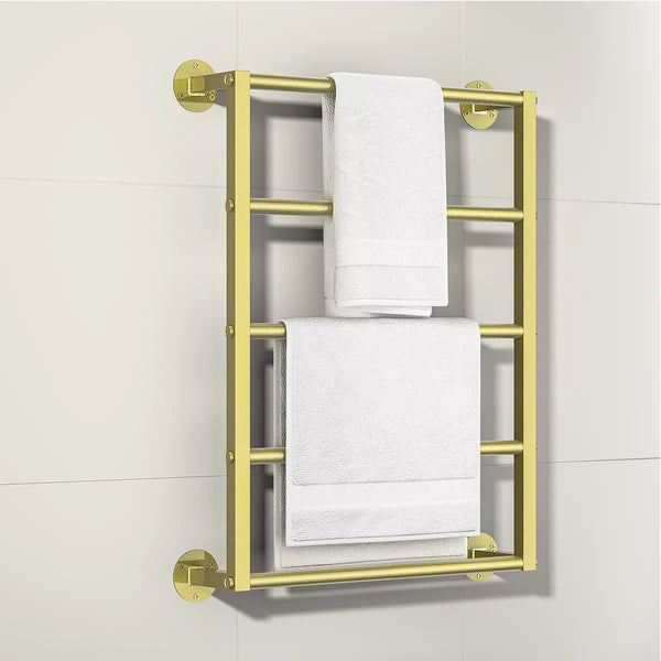 18in Towel Rack Wall-Mounted Towel Holder for Bathroom