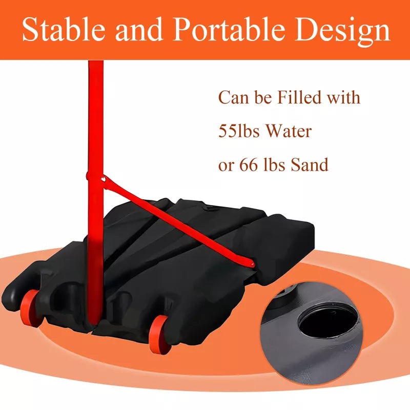 Portable Basketball Hoop System
