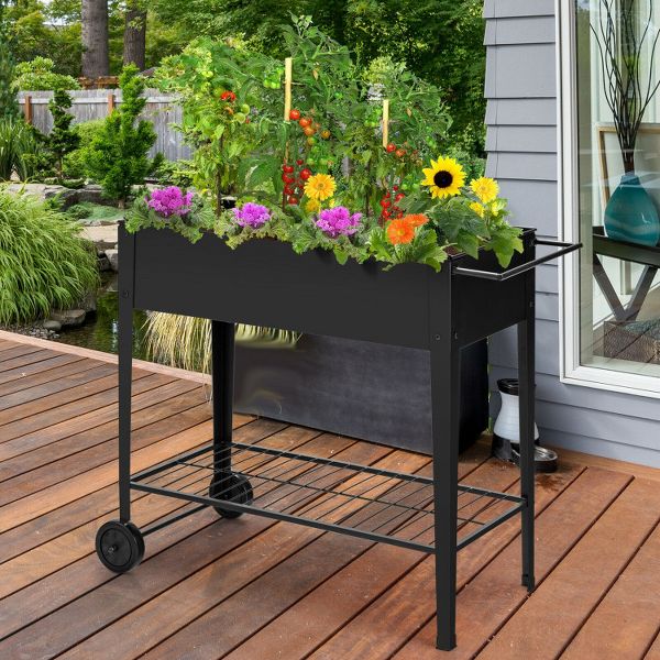 Mobile Elevated Garden Bed