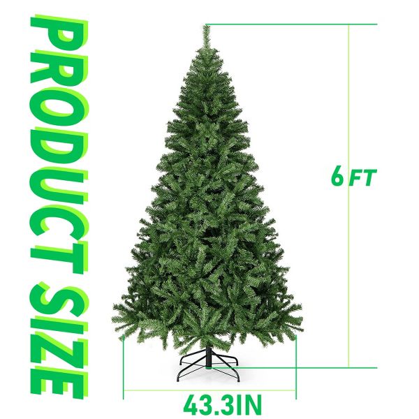 6.5ft Hinged Christmas Tree