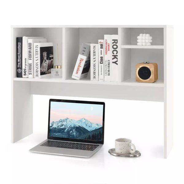 Computer Desktop Bookcase Countertop Storage Bookshelf Organizer