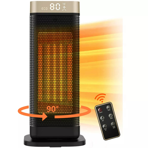 1500W Space Heater with Thermostat for Indoor