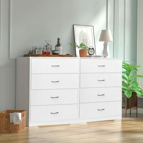 4 Drawer Wood Dresser Storage Cabinet practical design
