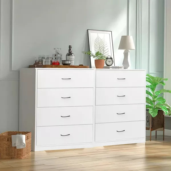 5 Drawer Wood Dresser Storage Cabinet practical design
