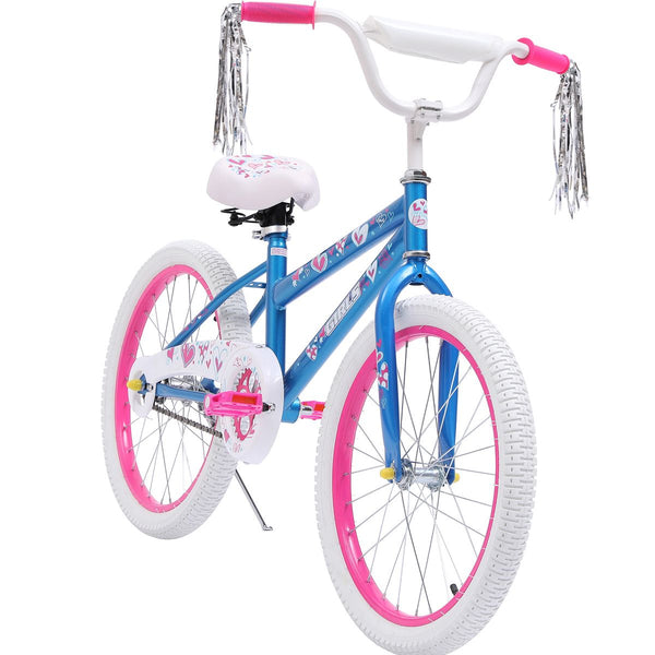 20in Kids Bike Bicycle Ideal for Girls Aged 5-12 Playful Design