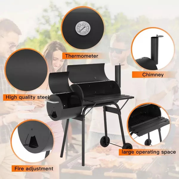 Charcoal Grill Portable Outdoor BBQ Grill