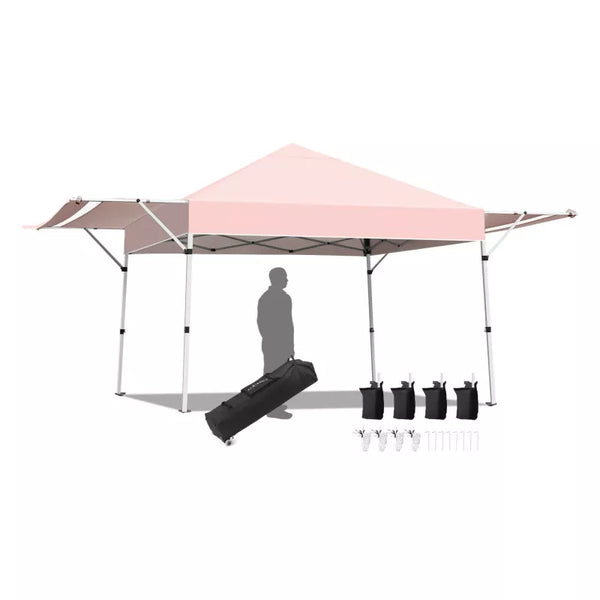 17x10 Ft Adjustable Pop-Up Canopy