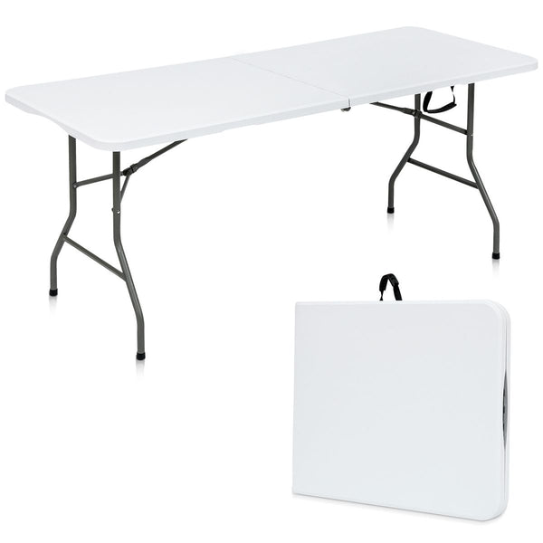 6' Folding Table Portable Indoor Outdoor Picnic Party Dining Camping