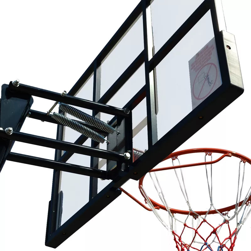 54 in Portable Basketball Hoop System, Height Adjustable