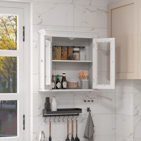 White Wall Mounted Cabinet