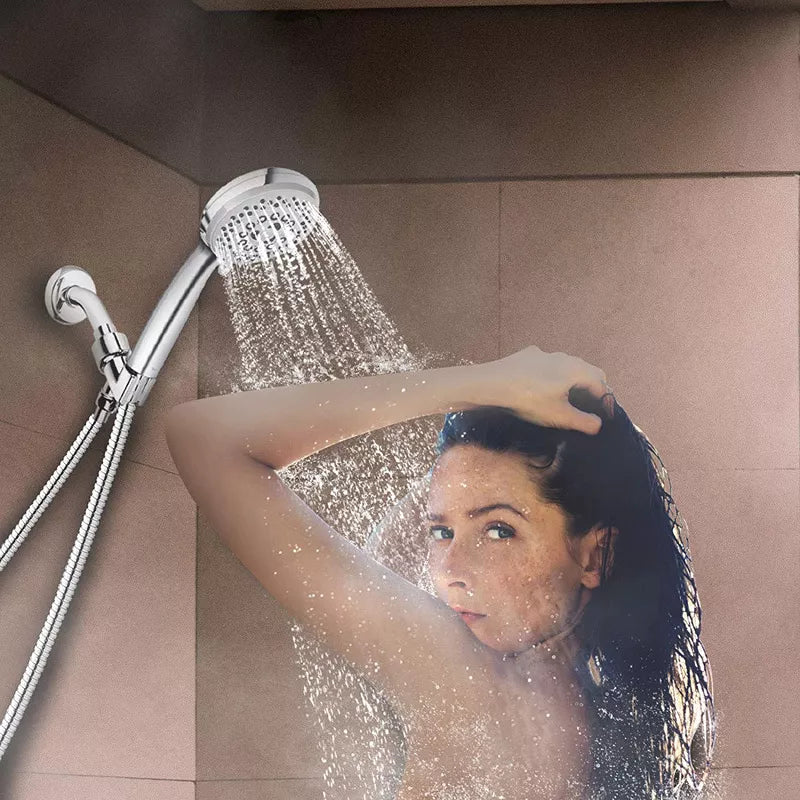 High Pressure Shower Head 5 Mode Water Saving Handheld