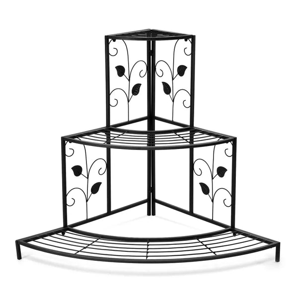 3 Tier Corner Metal Plant Stand