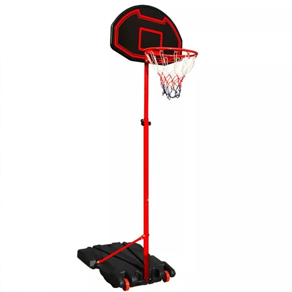 28in Portable Basketball Hoop System 5.2-7ft Height Adjustable