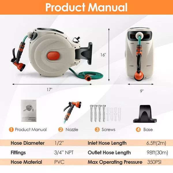 Hose and Reel Set