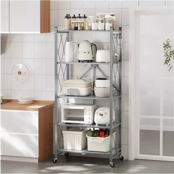 5 Tier Storage Shelves Wire Shelving Units 1000lbs Weight Capacity