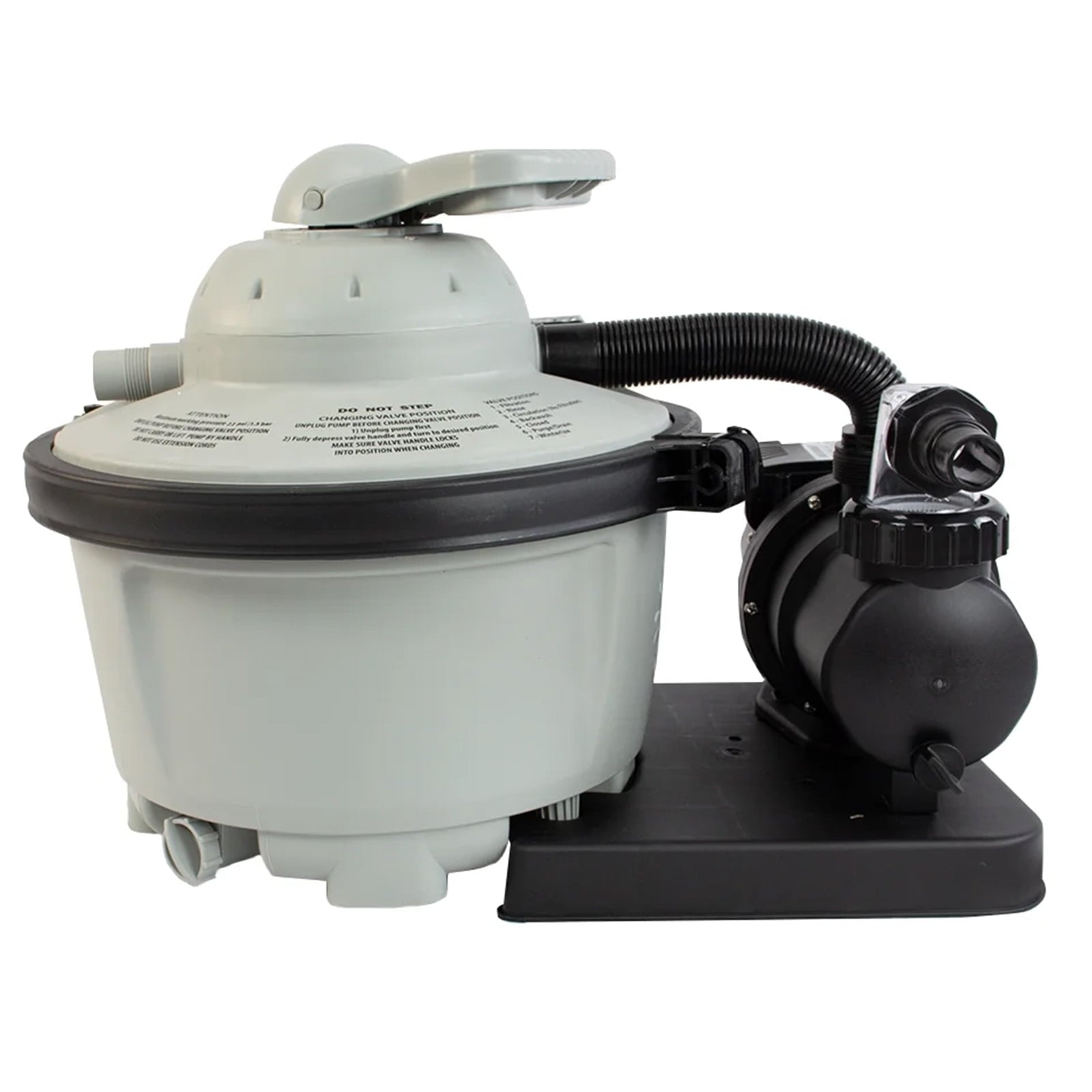 Fenbeli 18ft x 48in Round Inflatable Top Ring Swimming Pool, Multicolor