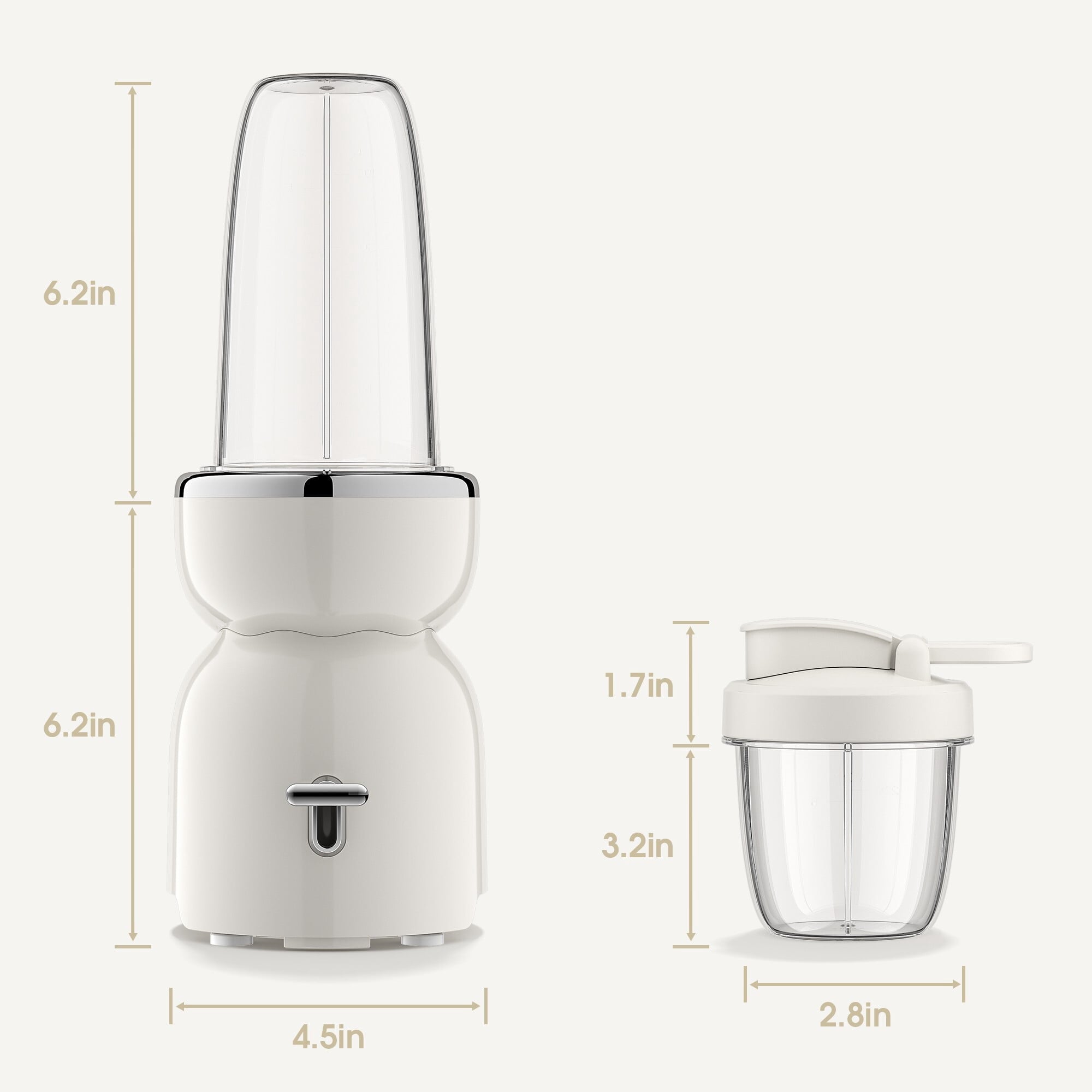 Fenbeli Personal Blender for Ice Crushing Smoothies and Frozen Drinks Nuts