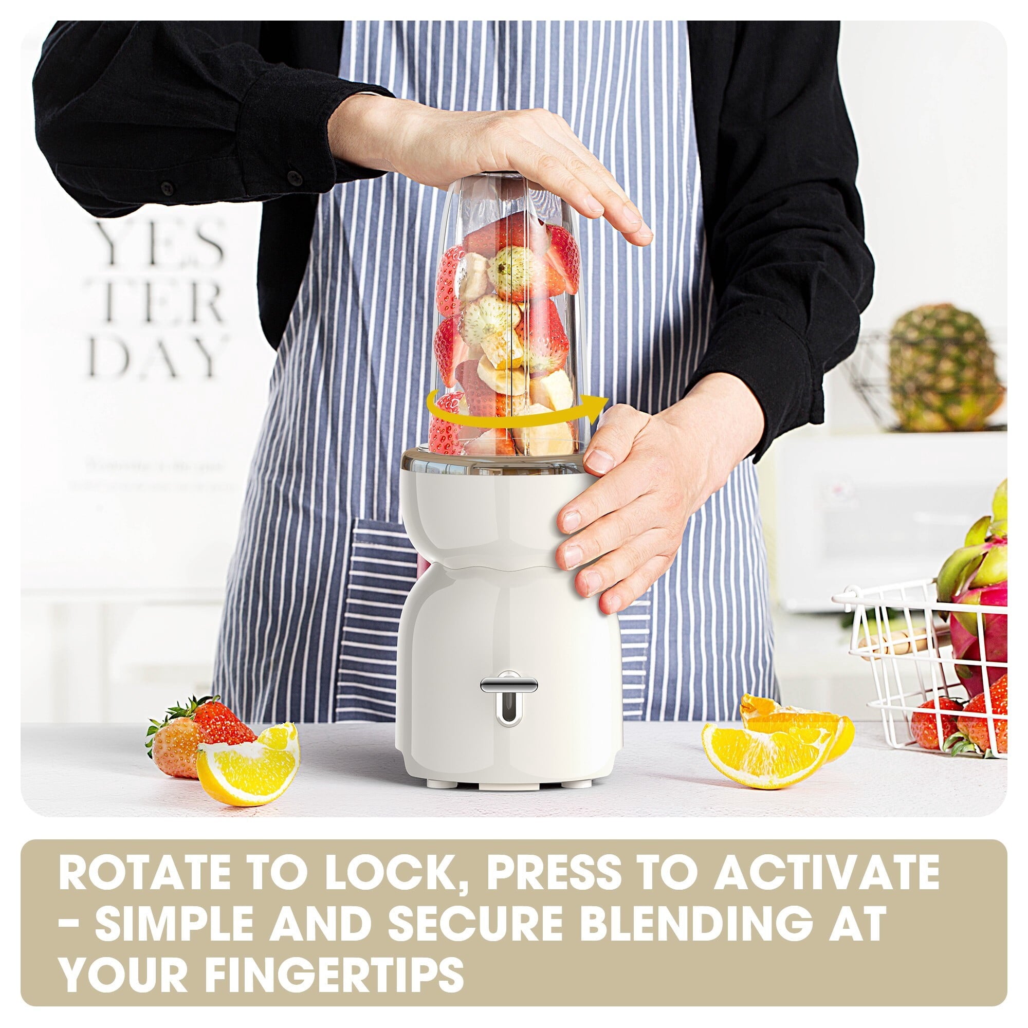 Fenbeli Personal Blender for Ice Crushing Smoothies and Frozen Drinks Nuts