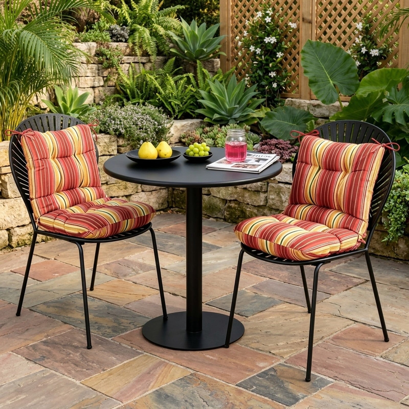 Fenbeli Tufted Chair Cushion, 42.52 ¡Á 21.65 ¡Á 5.91-Inch Seating Cushion with Tufted Surface for Chair Seating