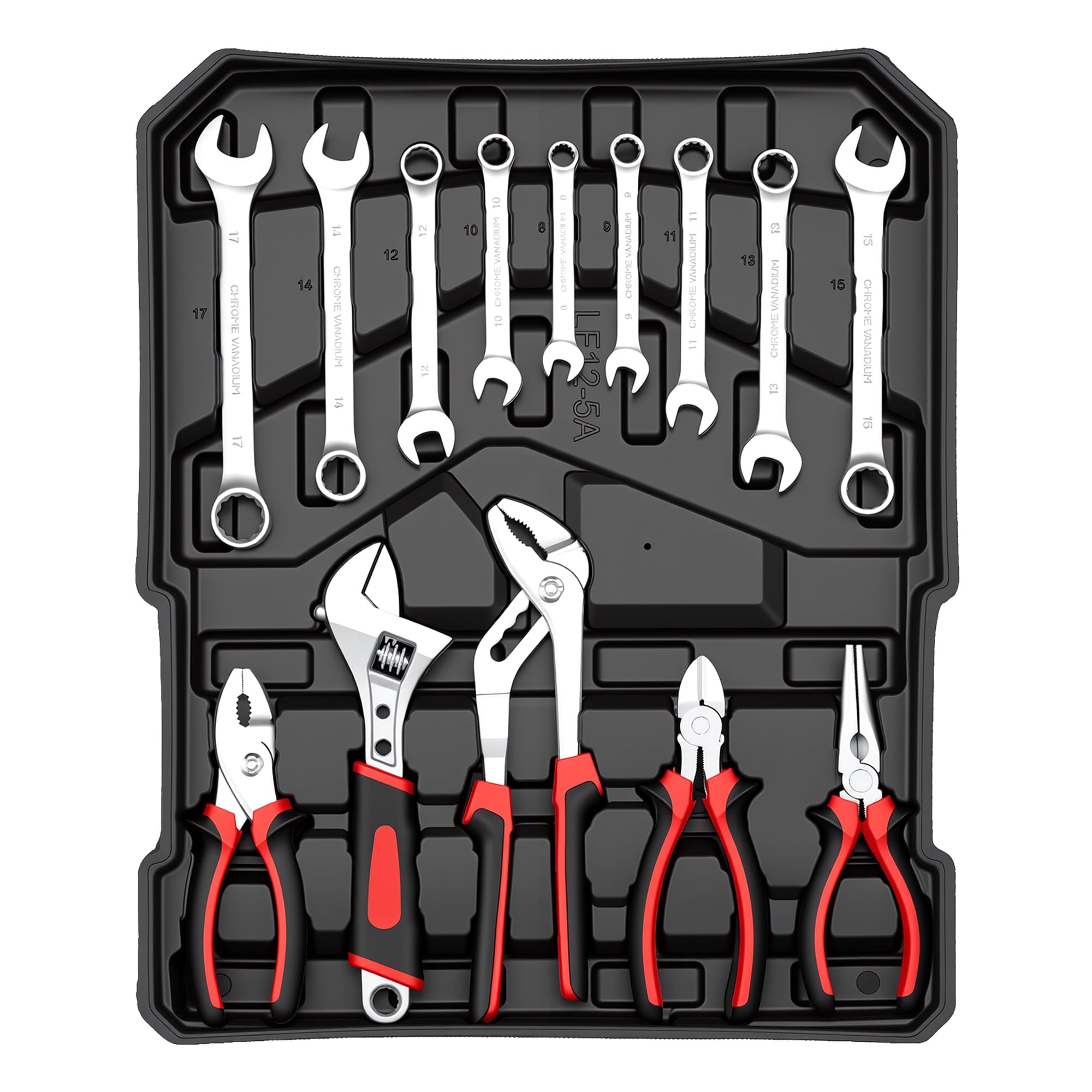 Fenbeli 399 Piece Tool Set, Professional Chrome Vanadium Steel Tool Kit with Aluminum Trolley Case and Wheels, Home Auto Repair Mechanic Tool Box, Black