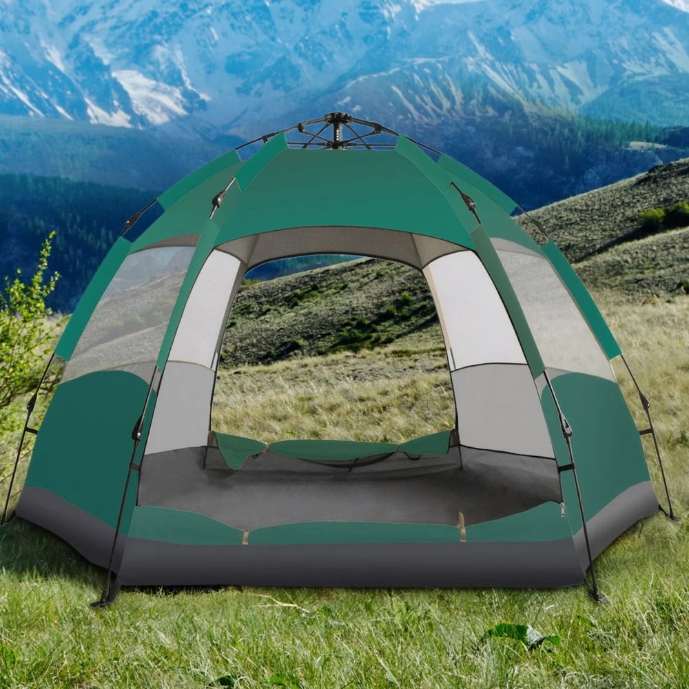 pop up waterproof tents Fenbeli Portable Waterproof Tents for Camping Pop up Tent for 2-4 Pers –  FENBELI
