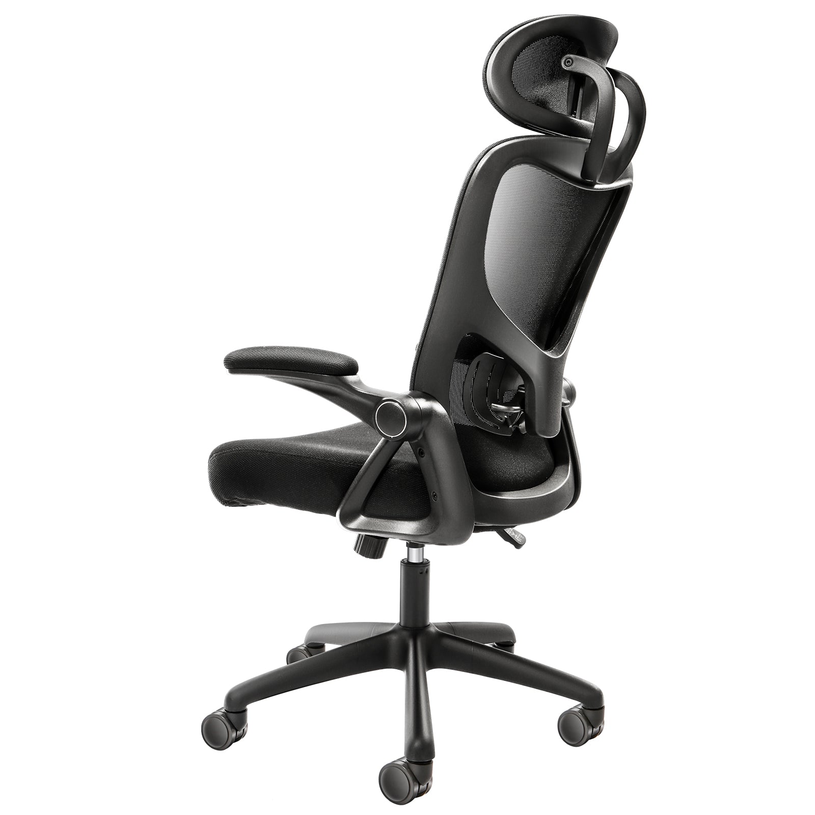 High Back Ergonomic Office Chair with Adjustable Lumbar Support, Headrest and 2D Armrest, Computer Desk Chair