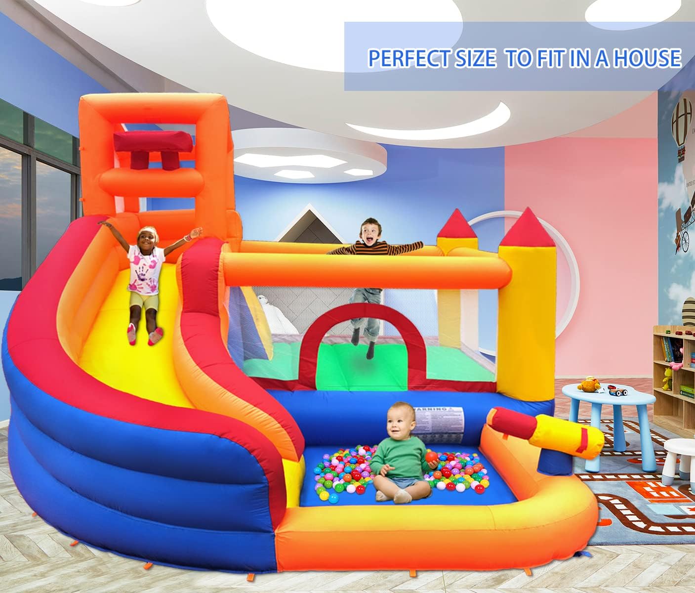 Inflatable Bounce House for Kids Jumping Outdoor and Indoor