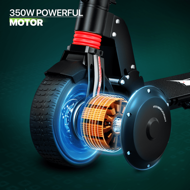 Electric Scooter Adult with Smart APP, 300W Motor