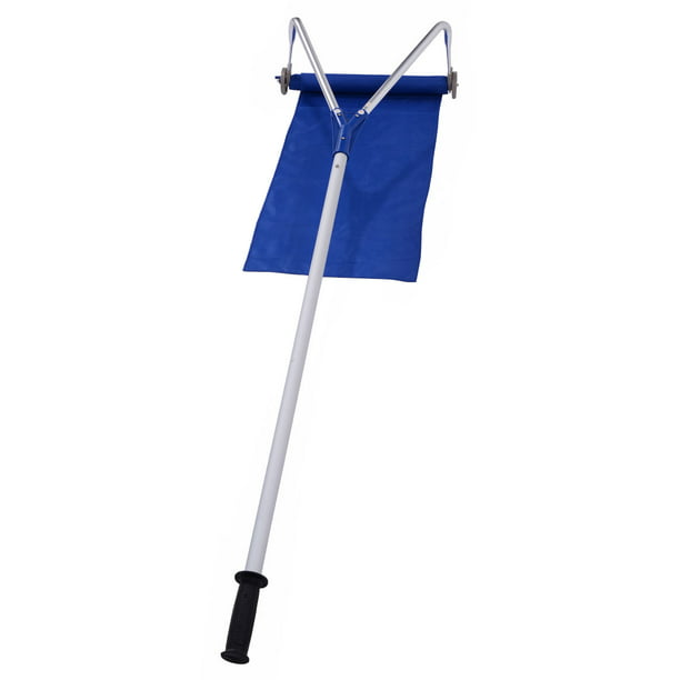 Lightweight Roof Rake Snow Removal Tool 20FT Adjustable Telescoping Handle
