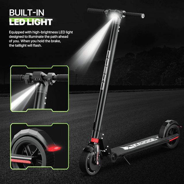 Electric Scooter Adult with Smart APP, 300W Motor