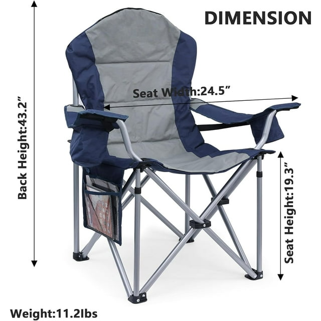 Camping Chairs Folding Camping Chairs Black