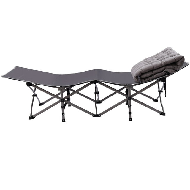 Outdoor Camping Folding Bed Adults Folding Camping Cot