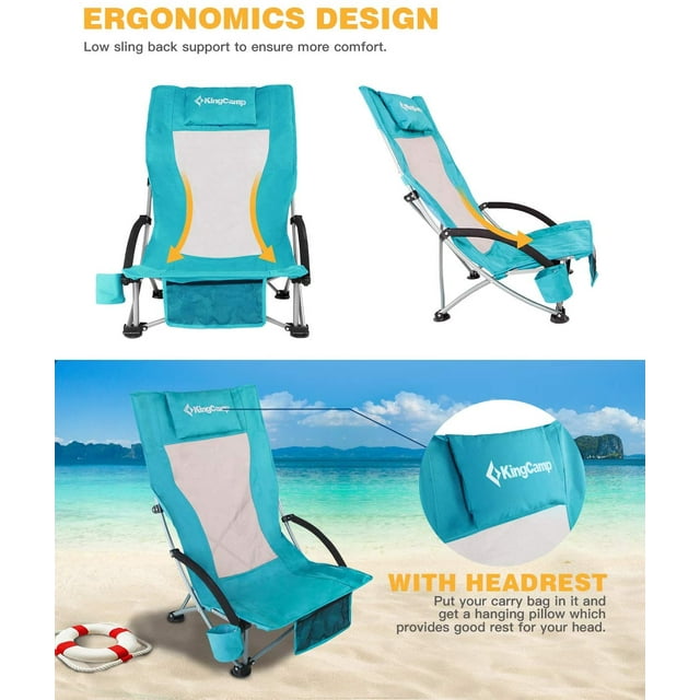 Backpack Beach Chair Camping Folding Chair