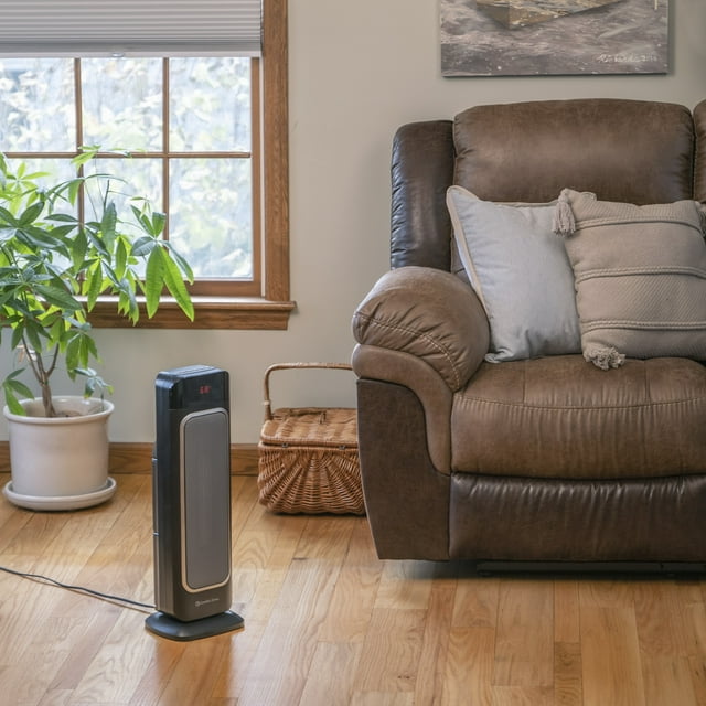 Oscillating Digital Tower Heater with Full Function Remote