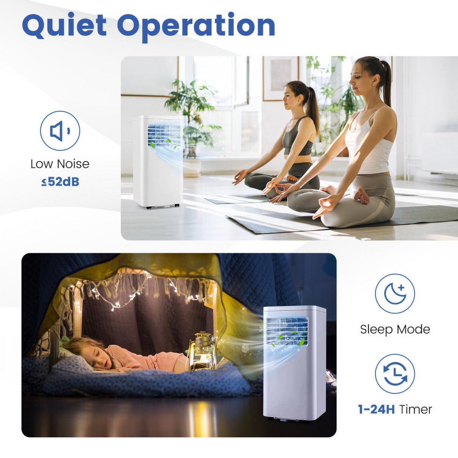 8000 BTU Portable Air Conditioner