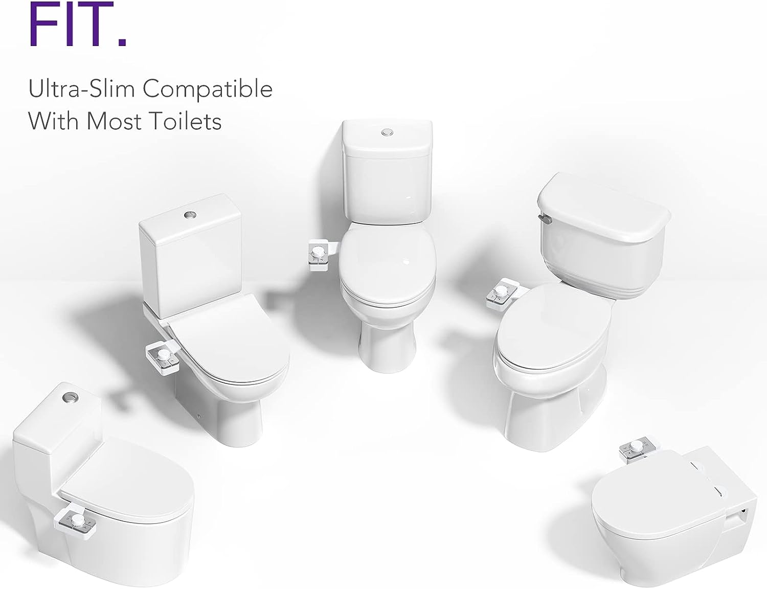 Bidet Attachment for Toilet