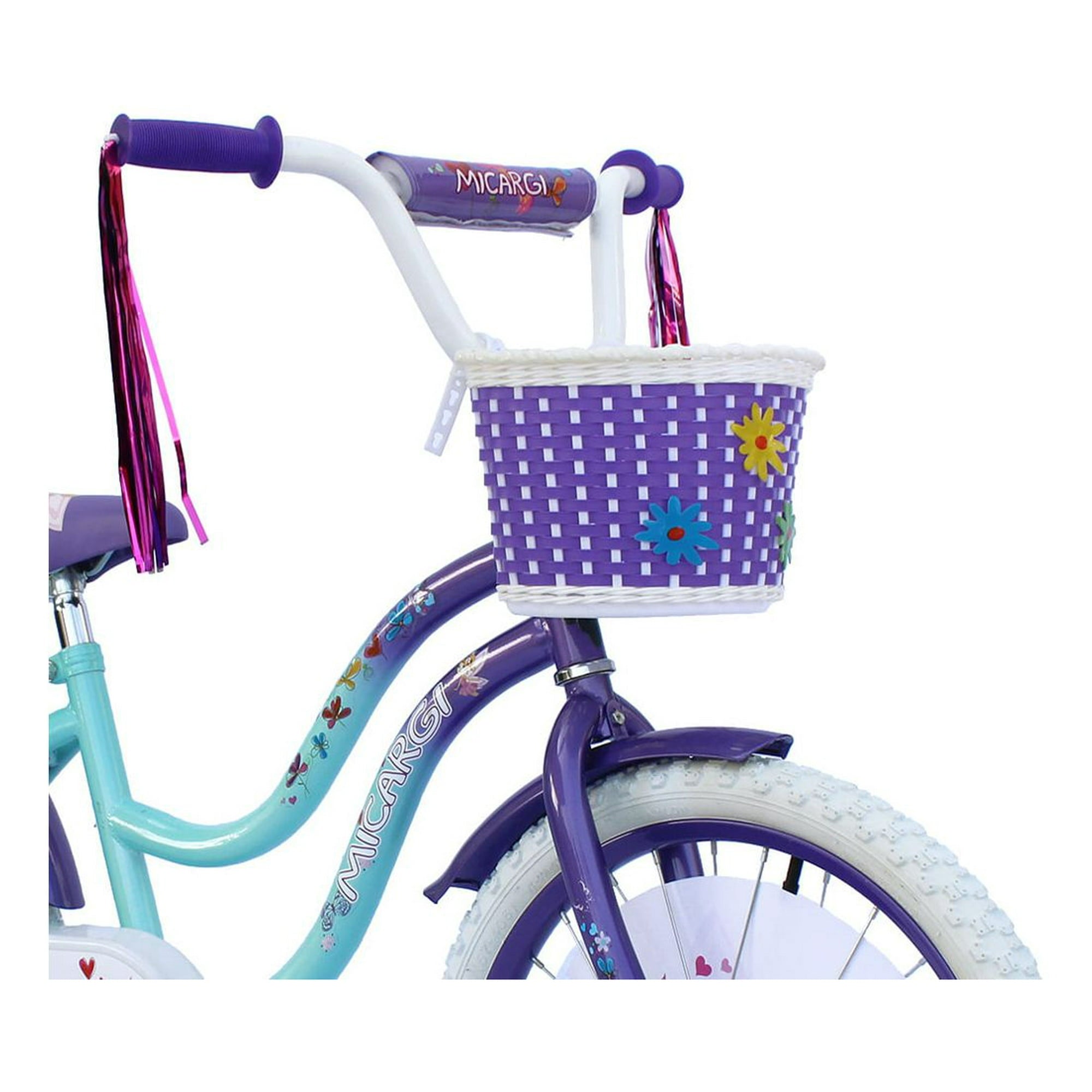 20 In. Cruiser Steel Frame Bicycle Coaster Brake One Piece Crank