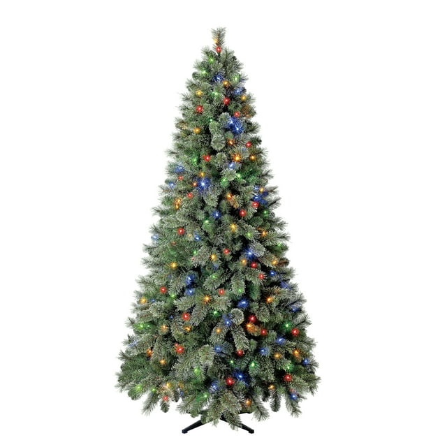 Pre-Lit Liberty Pine Artificial Christmas Tree
