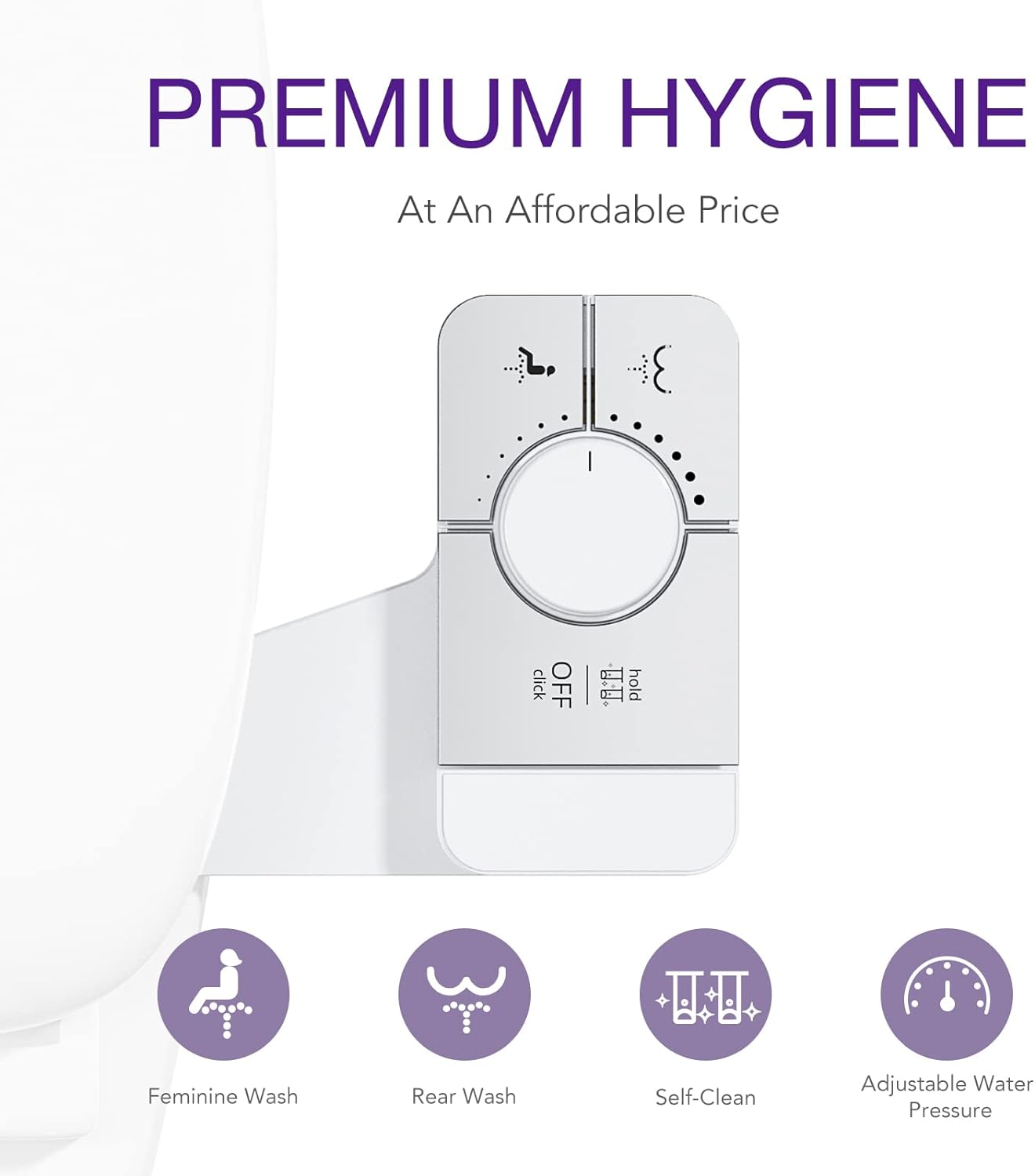 Bidet Attachment for Toilet