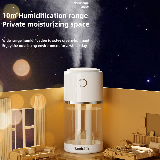 Humidifiers for Bedroom and Large Room, 2.2L Cool Mist Humidifier