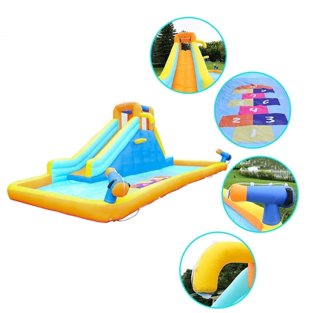 Inflatable Water Slide Kids Bounce House 420D oxford